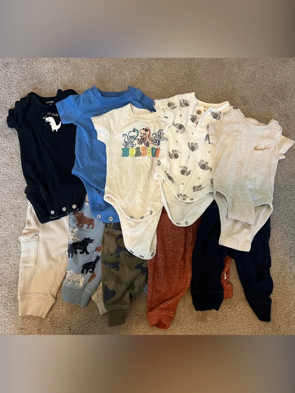 5 Mix and Match Baby Boy outfits